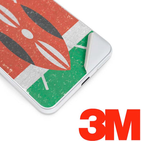 Kenya Flag Distressed Google Pixel 3 Skin